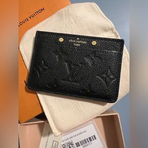 EUC Louis Vuitton Empreinte Card Holder